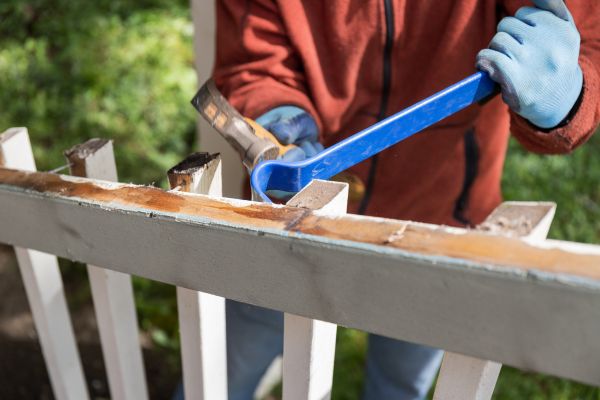 Cost of Deck Railing Replacement in Garner