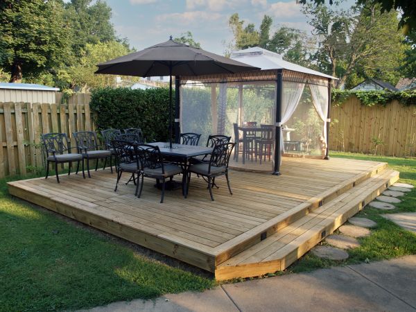 Cost of Floating Deck Installation in Garner