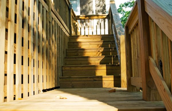 Cost of Deck Steps Replacement in Garner