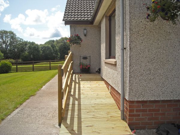 Cost of Hardwood Ramp Installation in Garner