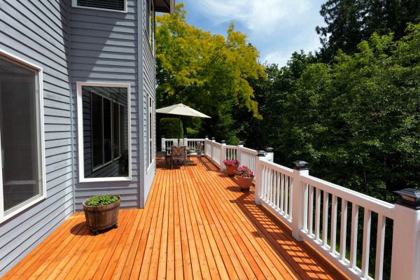 Cost of Cedar Deck Construction in Garner