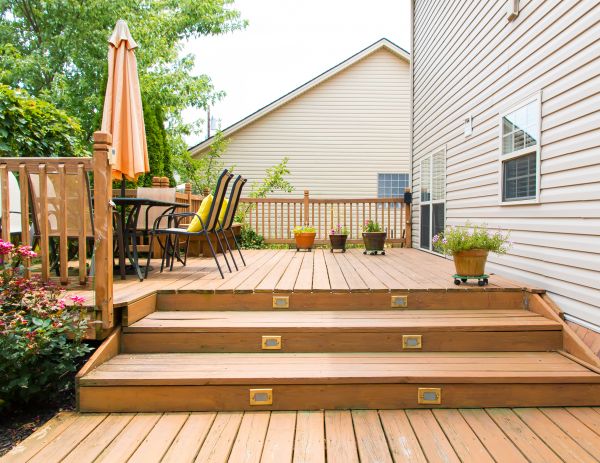 Cost of Wooden Patio Installation in Garner