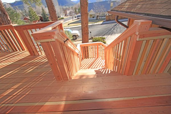 Redwood Deck Building