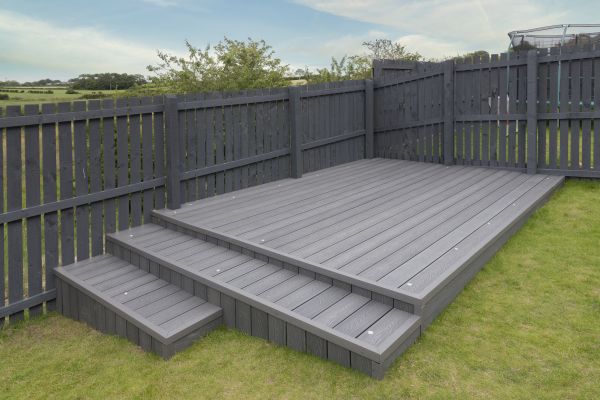 Cost of Vinyl Deck Construction in Garner