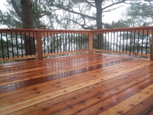 Cedar Deck Sealing